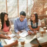 Meeting of start-up team